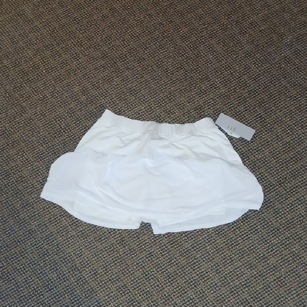 Zella White Skort
